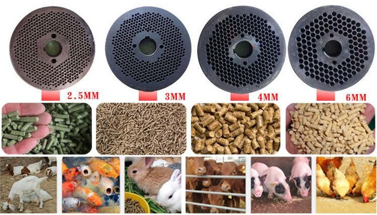 Animal-Derived Ring Die Pelleter Pellet Extruder Animal Feed Processing Machine