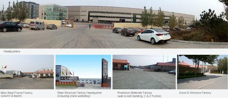 China Low Cost Prefab Building Steel Warehouse