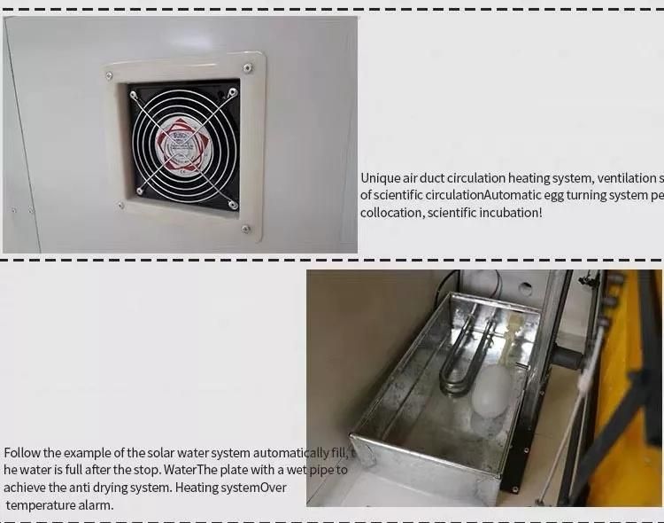 200 Egg Incubator Machine Price Solar Incubator for Heating Eggs