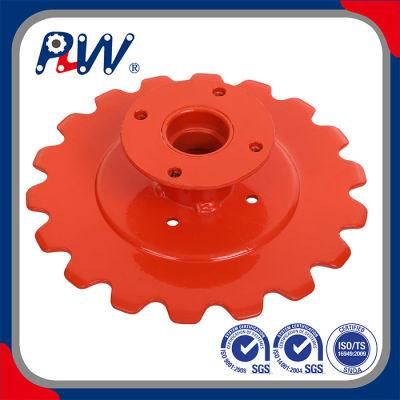 Free Sample Welded Flange Agricultural Chain Sprocket