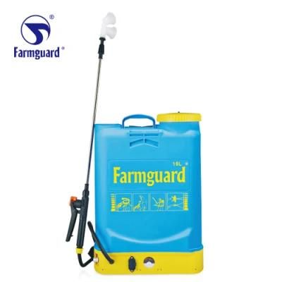 Rechargeable Mist Battery Power Electric Sprayer Plastic 20 Liters Vineyard Sprayers Manual Fruit Tree Sprayer