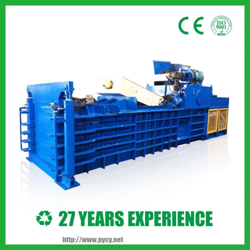 Horizontal Waste Paper Plastic Bottle Baling Machine Baler