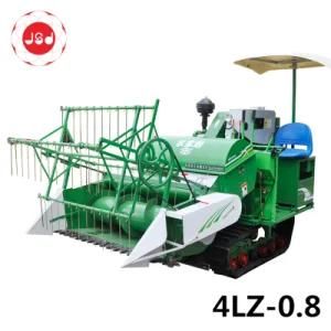 4lz-0.8 Hot Sell Rice Wheat Mini Combine Harvesting Machine Price in Indonesia