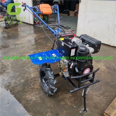 7HP 173f Diesel Power Tiller Aircool Rotary Cultivator