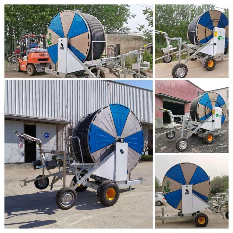 Farm Water Turbine Hose Reel Irrigation System Machine for Modern Farm