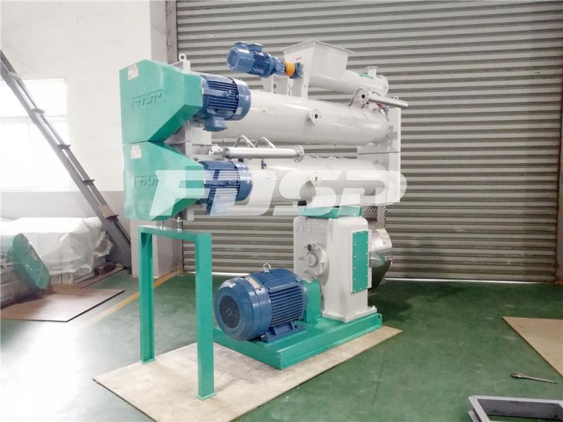 Reasonable Price New Design Hot Sale CE ISO Automatic Shrimp Ring Die Feed Pellet Mill