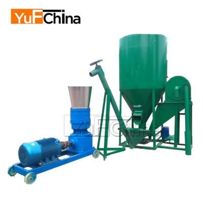 Vertical Feed Mixer Machine and Crusher for Feed Production Line