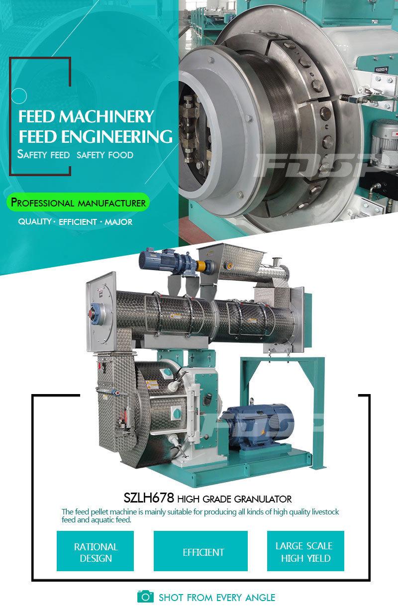 China Most Popular Ring Die Chicken Feed Pellet Machine