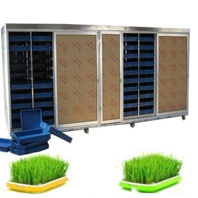 Full Automatic Hydroponic Barley Fodder System Hydroponic Wheat Barley Fodder Sprout Machine