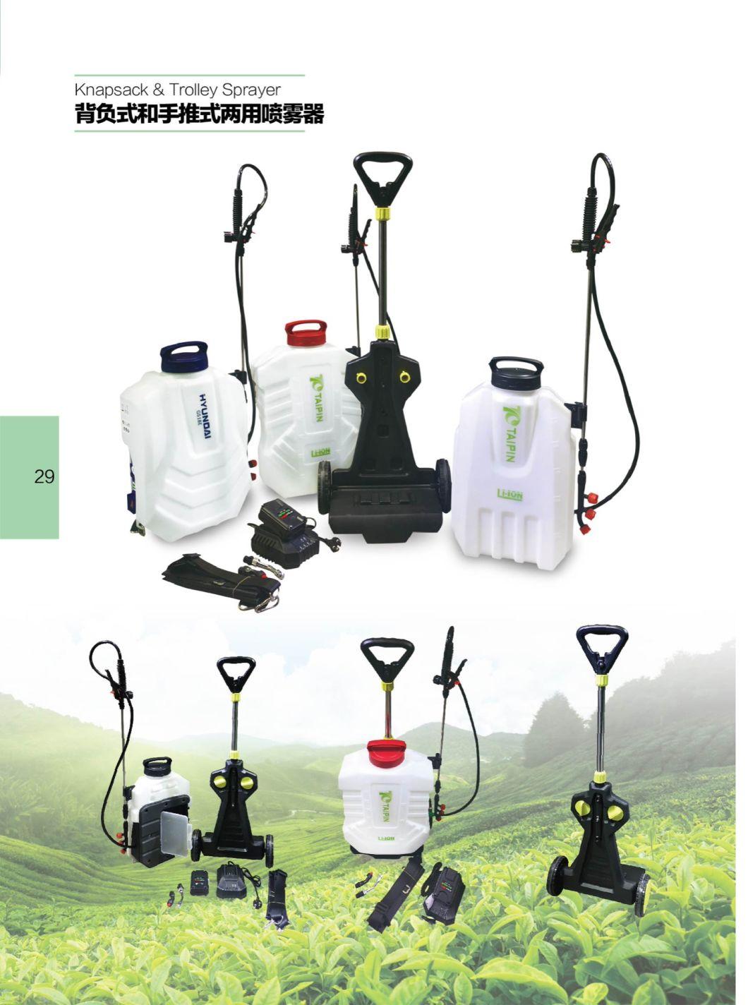 16L Agriculture Pest Control Disinfection Fumigation Fogging Spraying Machine Electric Battery Power Plastic Sanitizer Sprayers