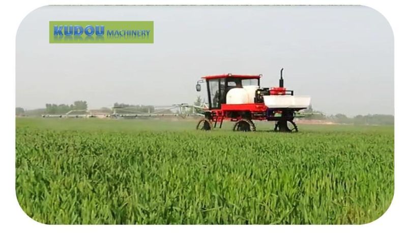 Agricultural Insecticide Spraying Machine Self Propelled Tractor Power Wheel Pesticide Boom Sprayer for Farm