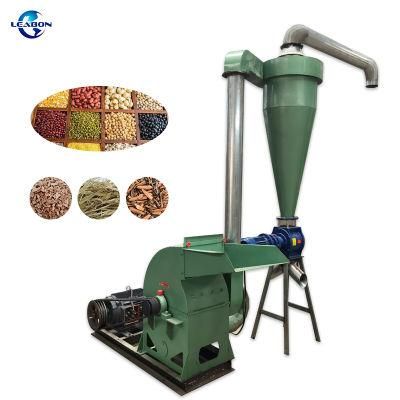 9fq-500 Agriculture Waste Shredder Animal Feed Hammer Mill Electric Maize Straw Grinder Mill
