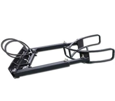 High Quality Skid Steer Attachments Square Stracker Bale Grab Clamp for Sale