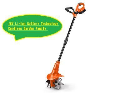 Powerful-DC18V/20V Max-Li-ion Battery-Cordless/Electric-Garden/Farm Cultivator/Tiller Machine-Power Tools