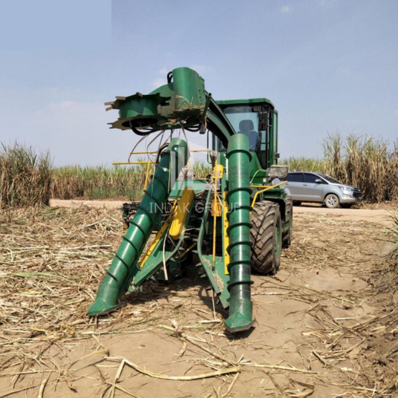 High Efficient Gzsh-15 Series Sugarcane Harvester with 4WD Driving System