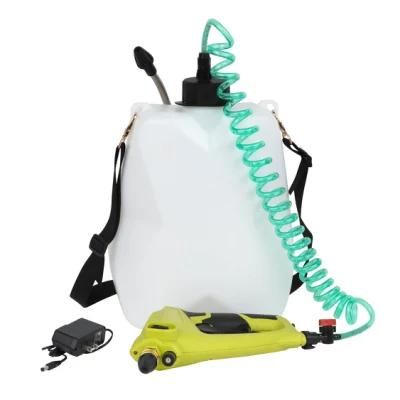 5L High Pressure Mist Spray Machine Electric Battery Backpack Sprayer