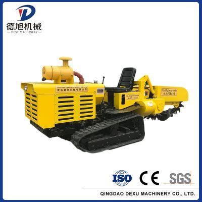 Large Chain Trencher Dig Deep Groove Ditcher Machine Cultivators