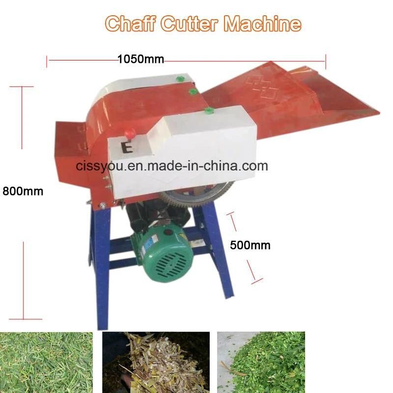 1-8mm Cow Horse Feeding Straw Chaff Cutter Straw Crusher Machine