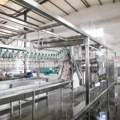 No Install Compact Chicken Slaughter Machine Price for Poultry Abattoir Equipment