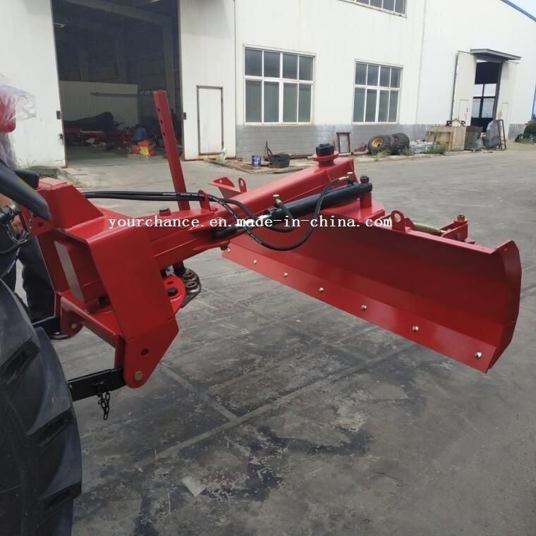 Hot Sale Levelling Blade Gbh Series Tractor Rear Hitched 6-8FT Width Heavy Duty Hydraulic Grader Blade for 30-100HP Farm Tractor