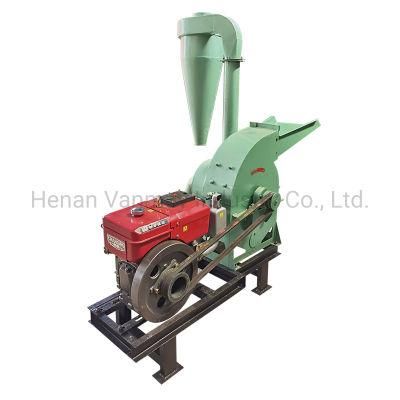 Maize COB Grinder Dry Cassava Grinder Paddy Rice Husk Grinding Machine