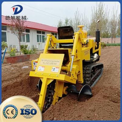 CE Approved High Effiiciency Tractor Hydraulic Chain Trencher