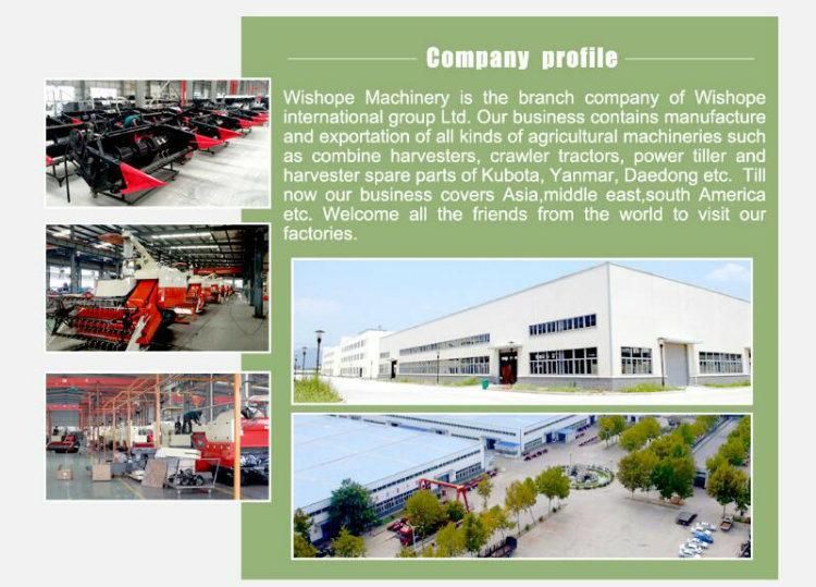4lz-4.5 Promotion Price of Kubota Similar Rice Wheat Combine Harvester