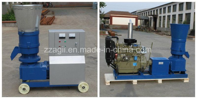 Small Capacity Mini Animal Feed Pellet Machinery for Home Use