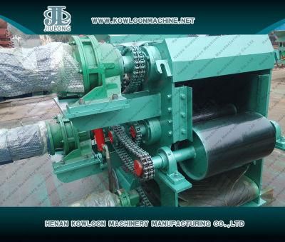 China Biomass Wood Chips Crusher/ Heavy Duty Drum Wood Chipper Machine