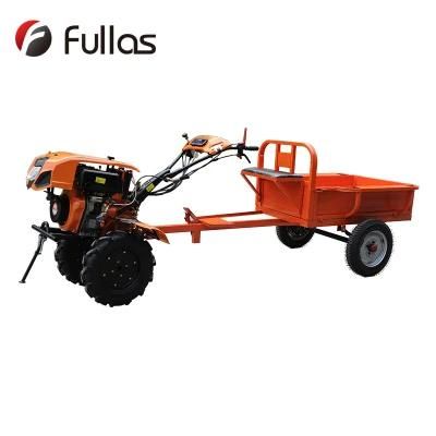 FULLAS FPT800 Gasoline Functional Rotary Mini Tiller Optional Trailer