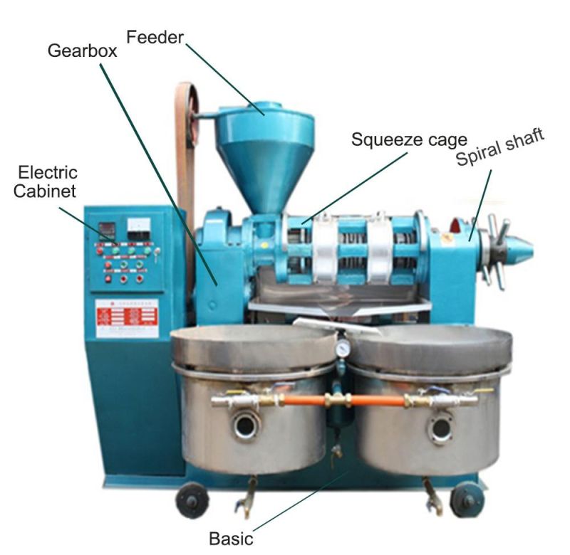 Cooking Castor Oil Extraction Machine and Soybean Oil Machine