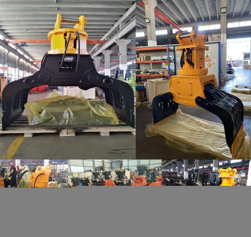 Hot Sale Excavator Grapple Attachments Excavator Sorting Grapple Hydraulic Grabs