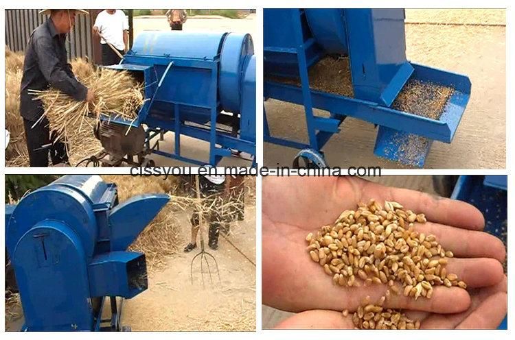 Chinese Multifunctional Wheat Corn Rice Maize Thresher Threshing Machine