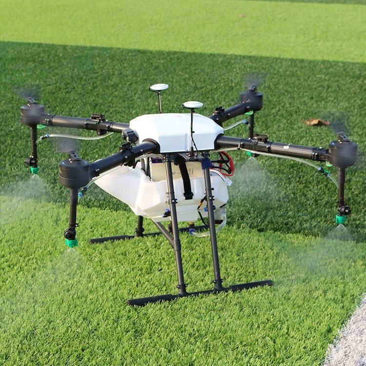 Yjtech 10L Agriculture Spraying Drone 4 Axis Agriculture Drone 1300mm Agricultural Uav Drone Frame Capacity 10kg Tank for Farm Use