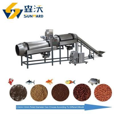 5 Tons Per Hour Floating Fish Food Making Machine Feed Extruder Processing Machinery