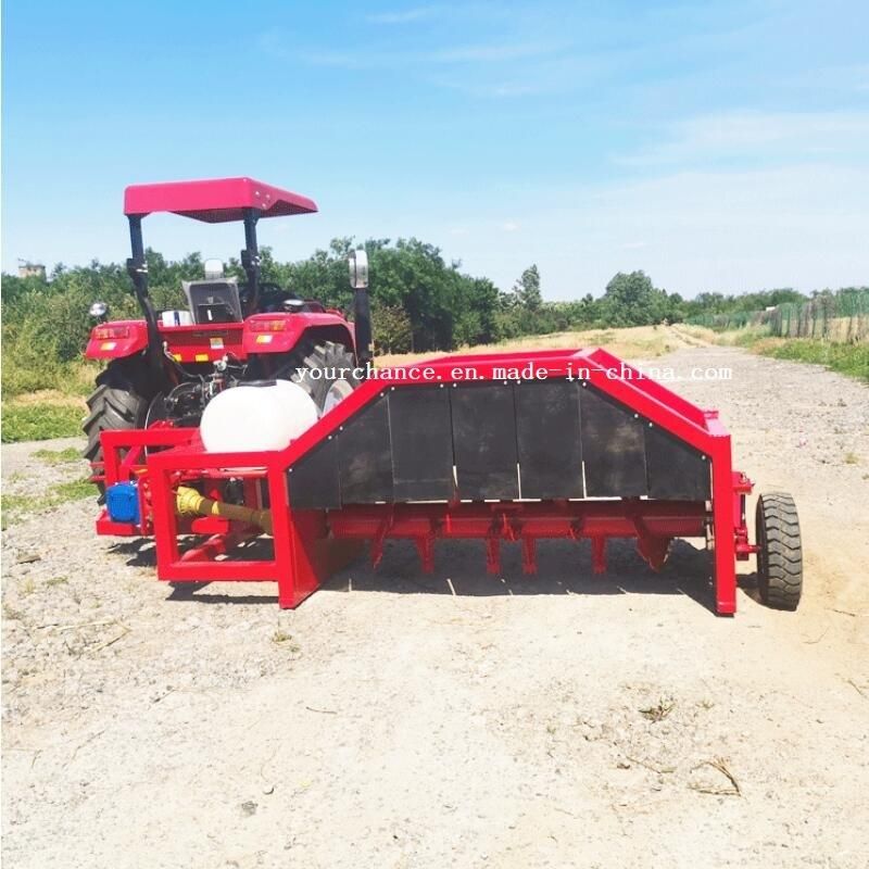 Zfq200 Europe Hot Selling 2m Width Small Organic Fertilizer Compost Turner with CE Certificate for 60-80HP Tractor