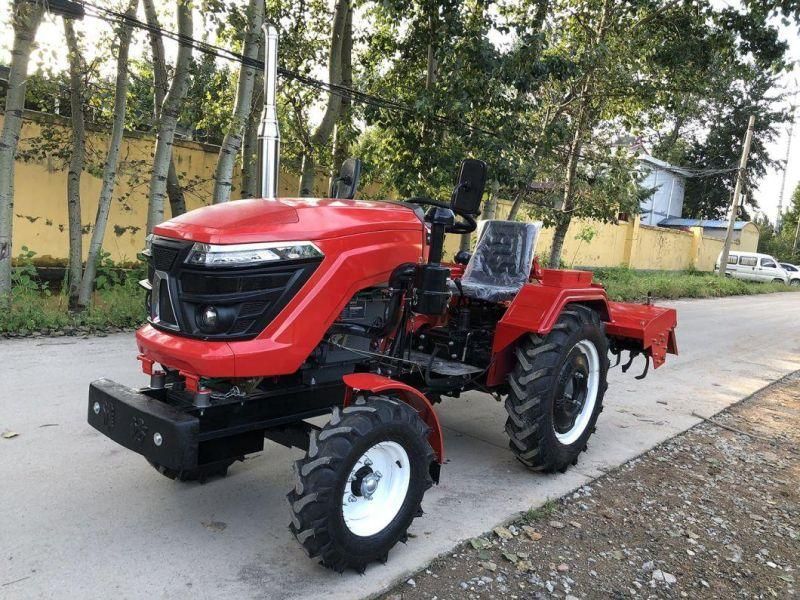 Muti Purpose Use 4 Wheel Drive Small Mini Tractors 30HP 40HP 45HP Compact Tractors for Farm Garden Lawn Forest with