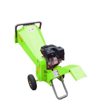 Portable Wood Chipper Garden Shredder with Self Gasoline Engine with CE Certification