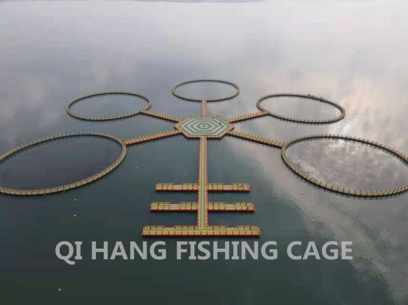 Storm Resistant Deep Sea Floating Fish Net Cage