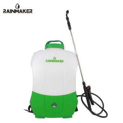 Rainmaker 16L Garden Plastic Rechargeable Backpack Battery Sprayer
