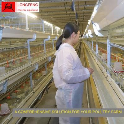 Electric Longfeng Standard Packing Poultry Farm Broiler Chicken Cage for Farms