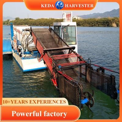 Keda Weed Harvester/Water Hyacinth Cutting Ship/Floating Garbage Collecting Boat