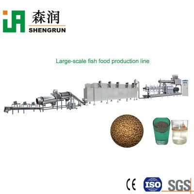 Floating Fish Feed Making Machine Fish Food Production Line Feed Extruder