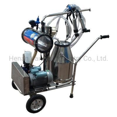 Electric Portable Milking Machine with Double Buckets