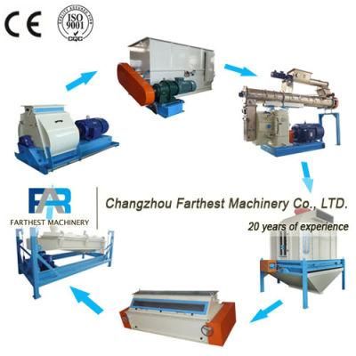 Complete Aquaculture Fish Feed Mill Extruder Plant