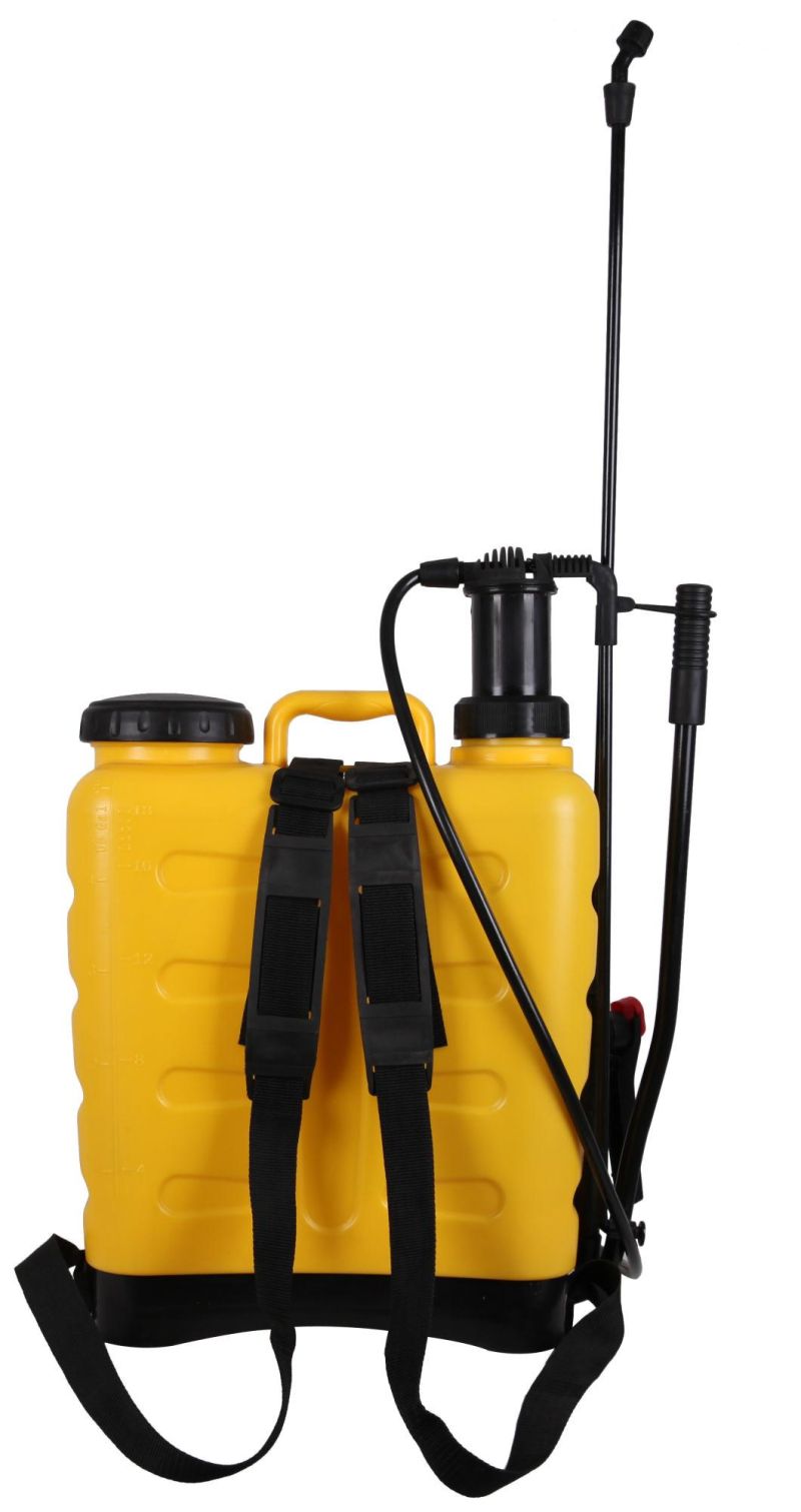 16L Backpack Hand Pressre Knapsack Manual Sprayer