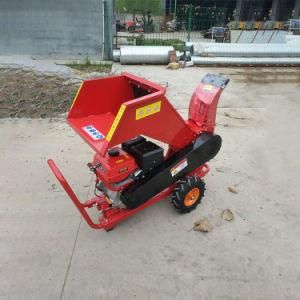 Diesel Powered 120mm Cutting Self Feeding Wood Chipper