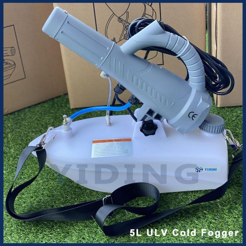 Ulv Cold Fogger Ce Ulv Fogger Fog Sprayer Disinfection Electric Sprayer for Contagion Prevention Sanitation Sterilization Air Disinfection Cold Fogger