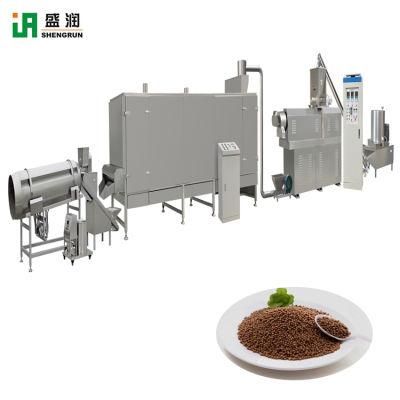 Fish Feed Product Machine Plant Automatic Fish Feed Extruded Line