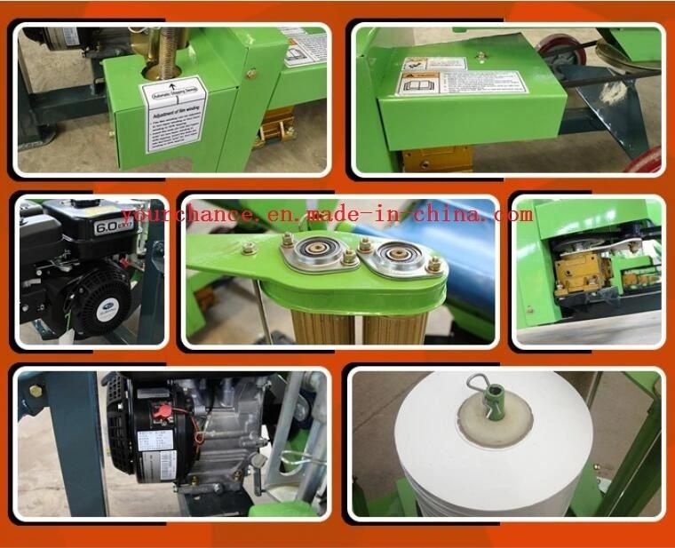 High Quality Bw0810 Round Hay Bale Wrapper with 6HP Gasoline Engine for Sale